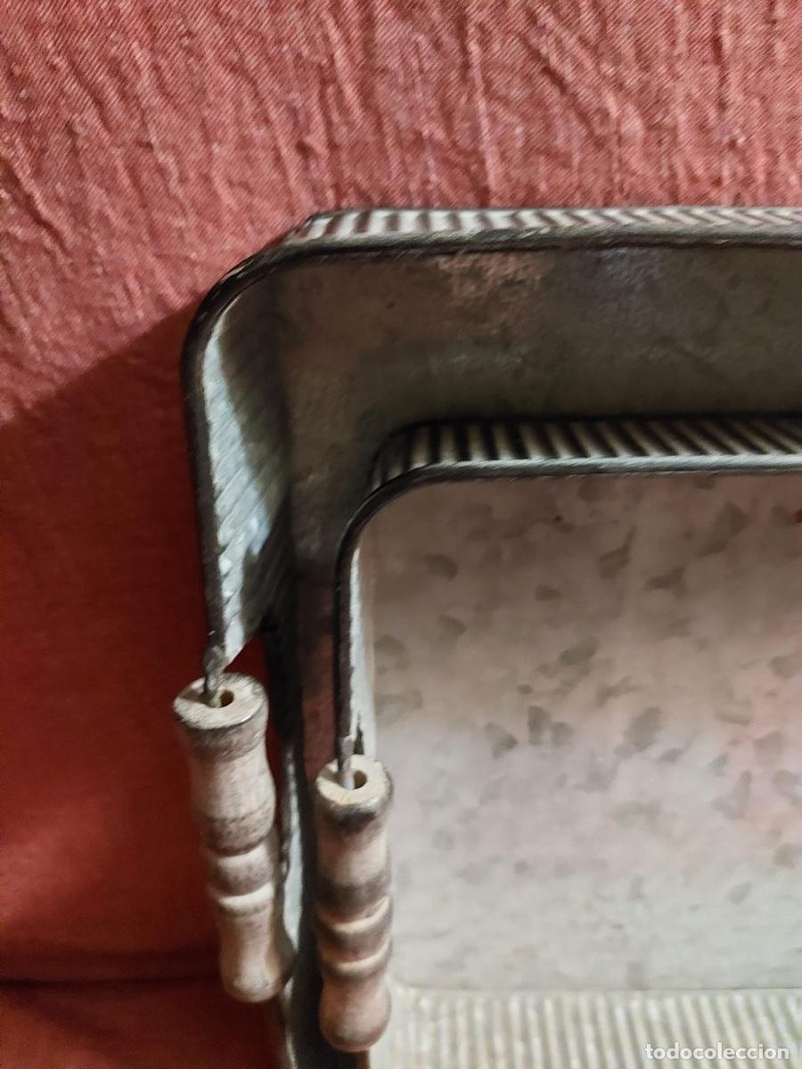 Vintage: JUEGO DE BANDEJAS DE ZINC - Foto 3
