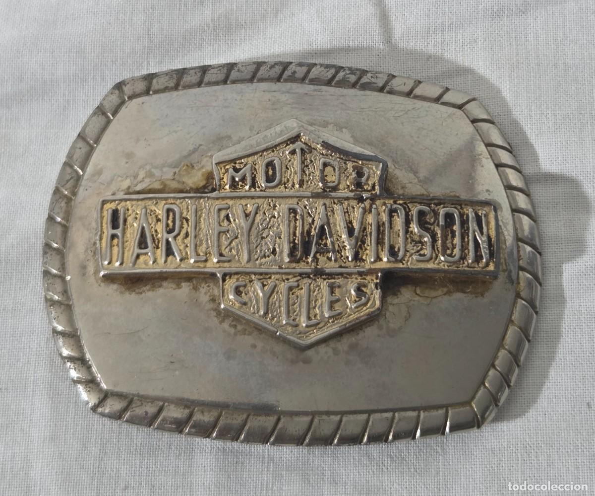 Vintage: Hebilla para cinturon, Harley Davidson, Motor Cycles - Foto 1