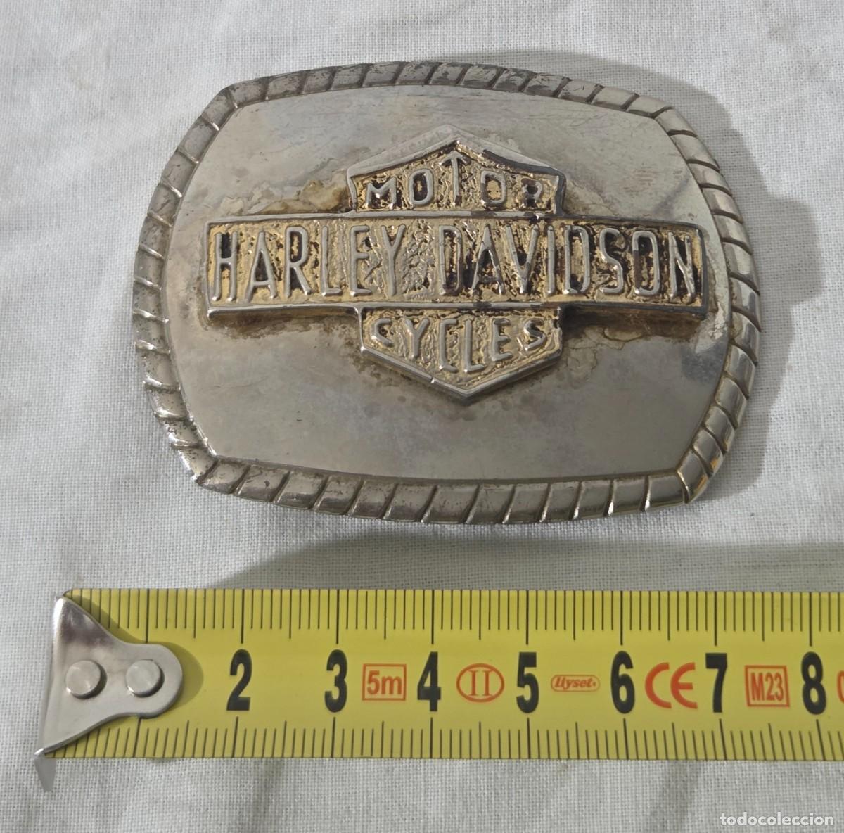 Vintage: Hebilla para cinturon, Harley Davidson, Motor Cycles - Foto 6