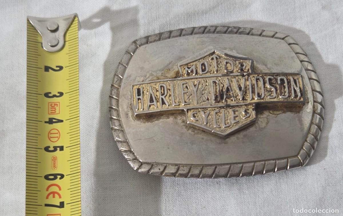 Vintage: Hebilla para cinturon, Harley Davidson, Motor Cycles - Foto 7