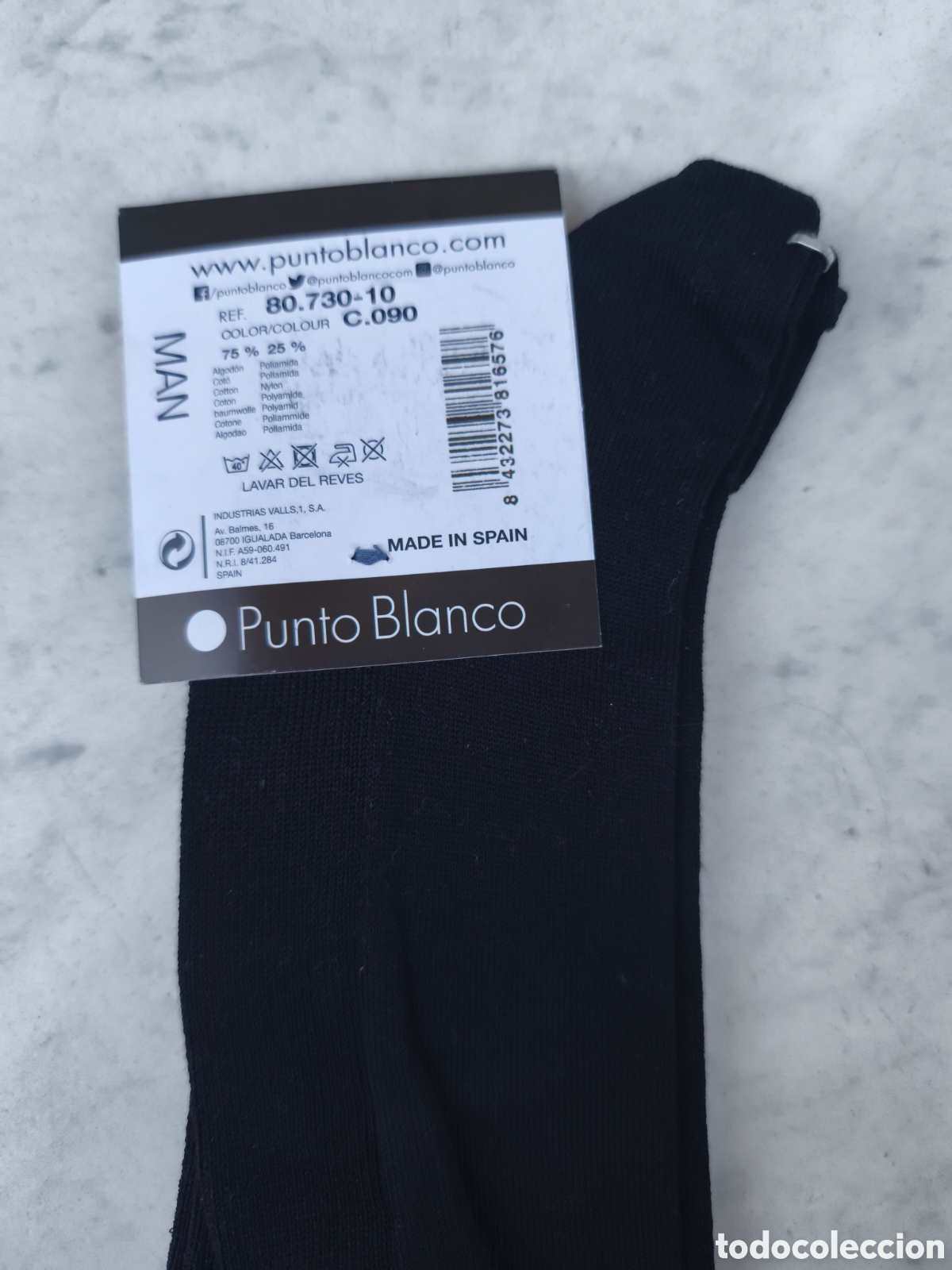 Vintage: 5 pares de calcetines Punto Blanco - Foto 4