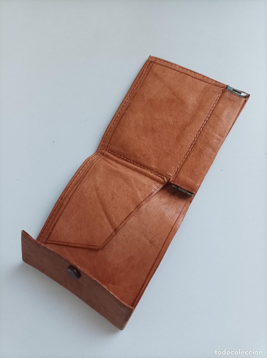 Vintage: Billetera de piel artesana. - Foto 2
