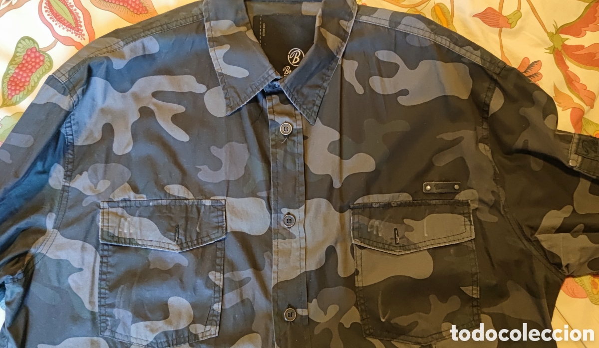 Vintage: Camisa de camuflaje 3XL - Foto 2