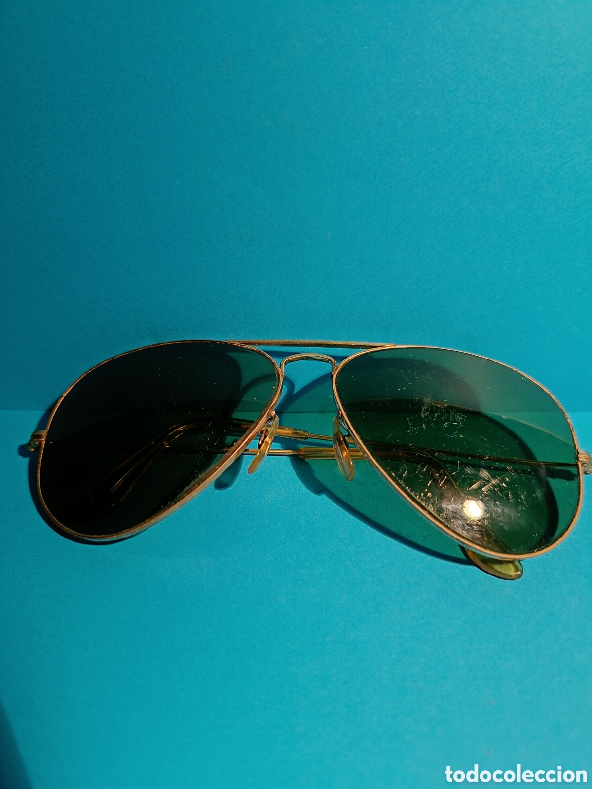 Vintage: GAFAS DE SOL RAY BAN - USA - CON FUNDA R&Iacute;GIDA - Foto 3