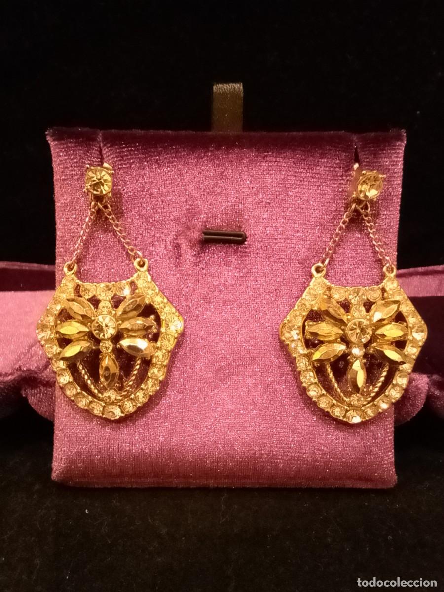 Vintage: Preciosos Pendientes Vintage - Foto 1