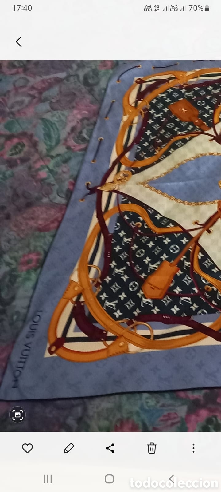 Vintage: Foulard originale louis vuitton - Foto 3