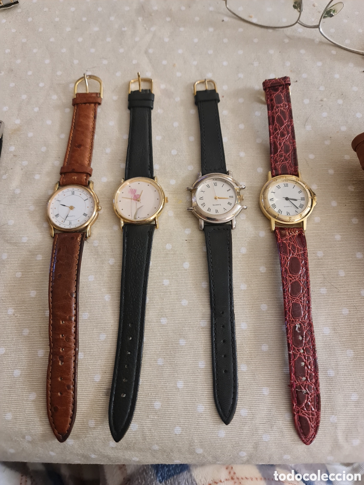 Vintage: Lote Vintage Piel .. ⌚ - Foto 1