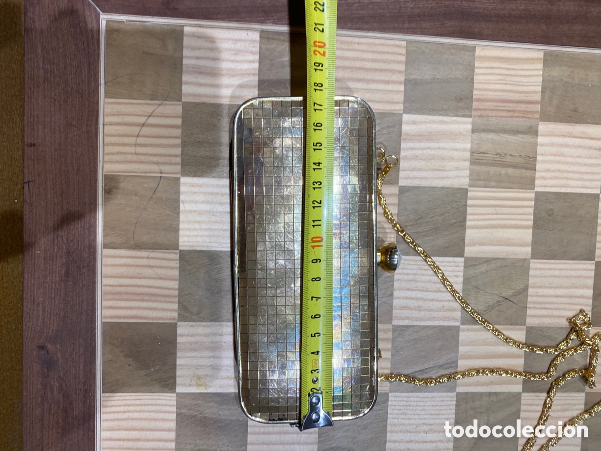Vintage: Bolso de fiesta dorado - Foto 6