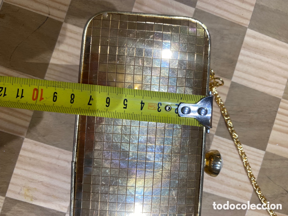 Vintage: Bolso de fiesta dorado - Foto 8