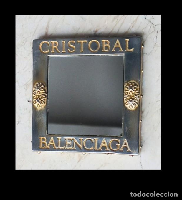 Vintage: Espejo Balenciaga de bolso - Foto 1