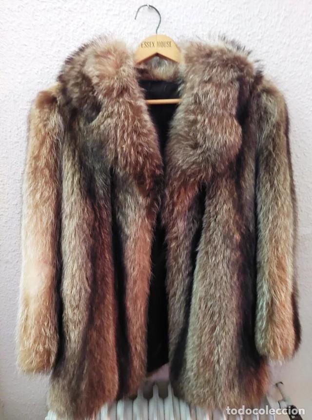 Vintage: chaqueton de piel de zorro - Foto 1