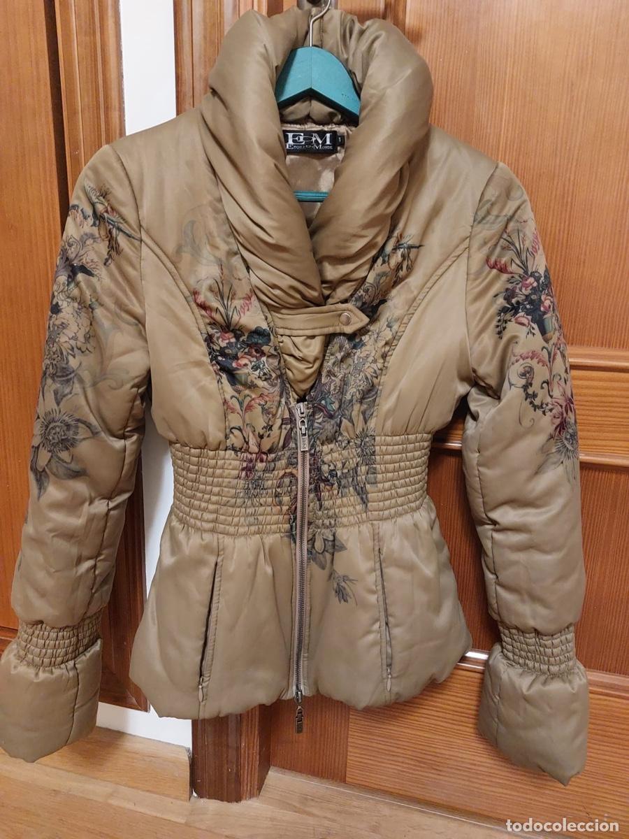 Vintage: CHAQUETA ACOLCHADA MARRON - Foto 1