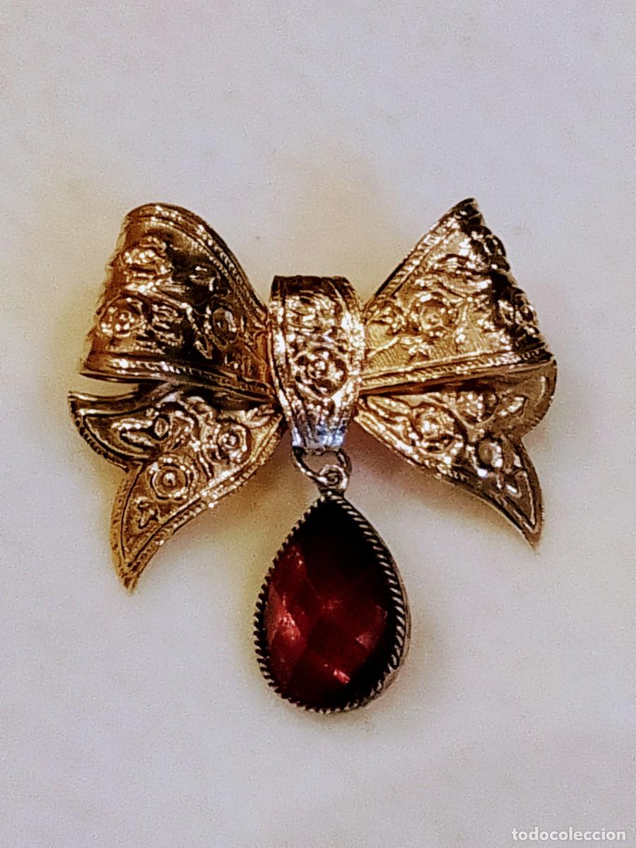 Vintage: Broche Vintage con Forma de Lazo - Foto 1