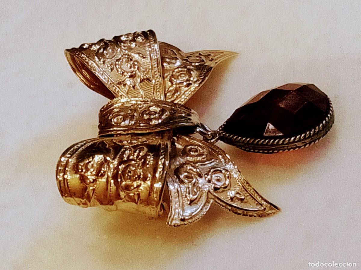 Vintage: Broche Vintage con Forma de Lazo - Foto 3