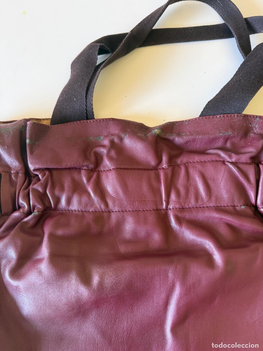 Vintage: Bolso granate Adolfo Dom&iacute;nguez - Foto 2