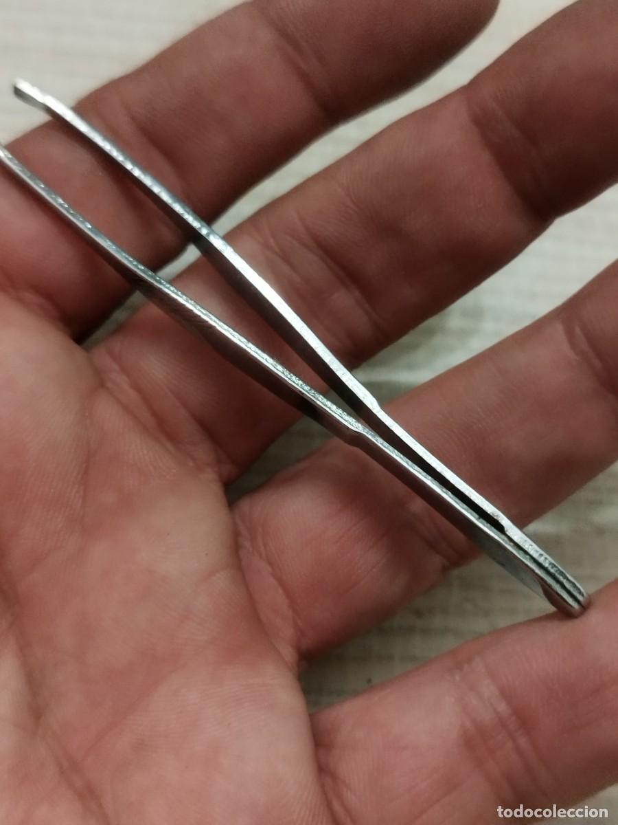 Vintage: Pinzas de precisi&oacute;n de acero inoxidable. - Foto 2