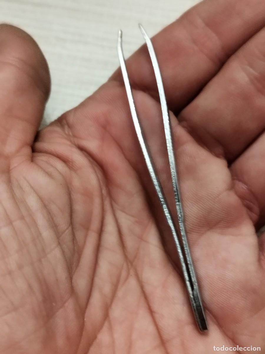 Vintage: Pinzas de precisi&oacute;n de acero inoxidable. - Foto 5