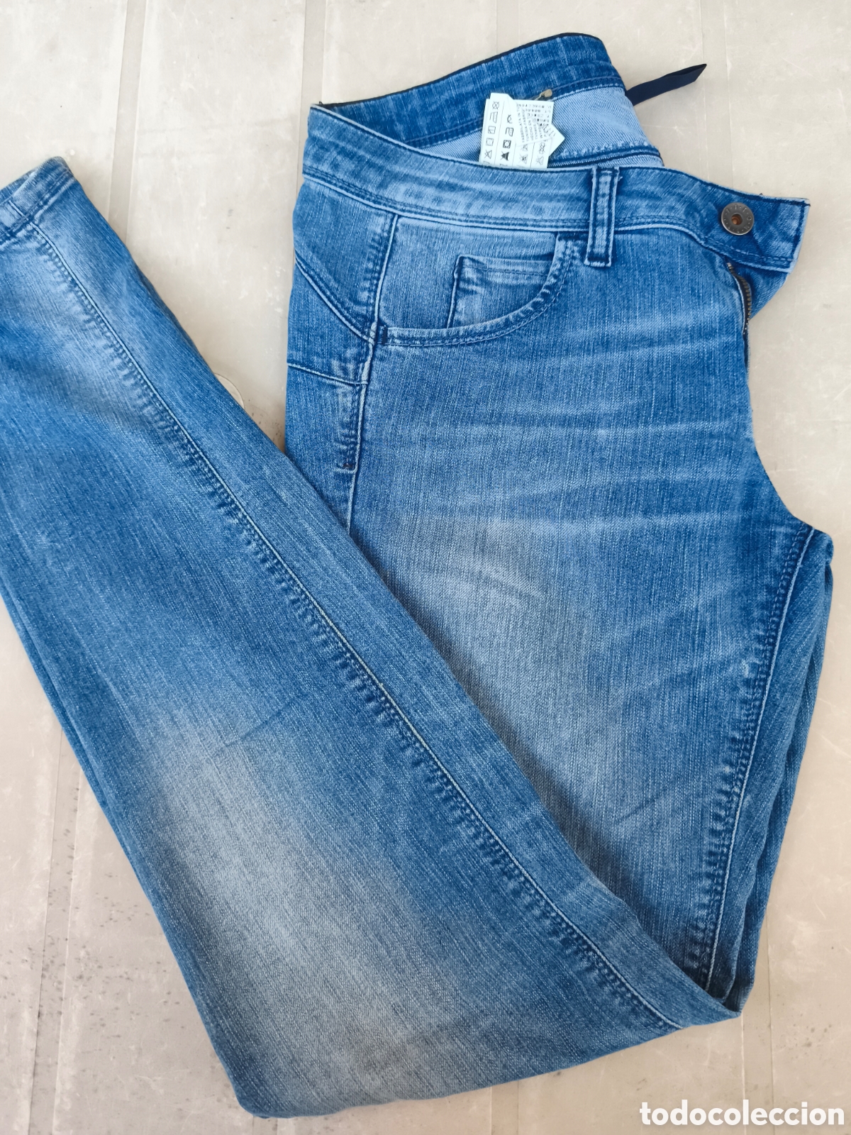 Vintage: Pantalones vaqueros Benetton - Foto 6