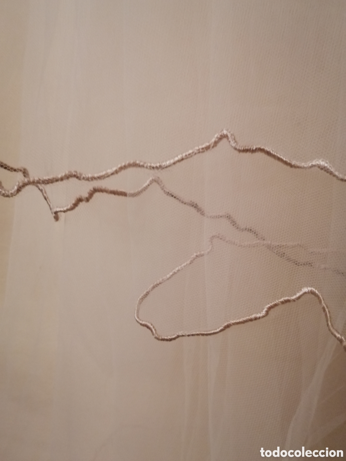 Vintage: Velo de novia beige con cord&oacute;n - Foto 9
