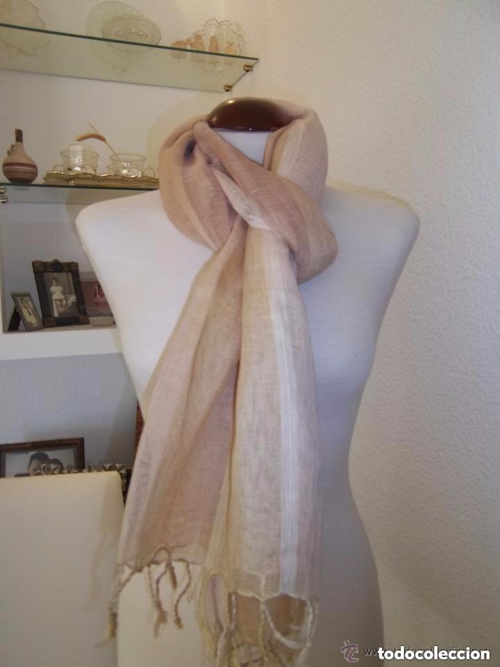 Vintage: PASHMINA DE VERANO NUEVA SIN ESTRENAR - Foto 1