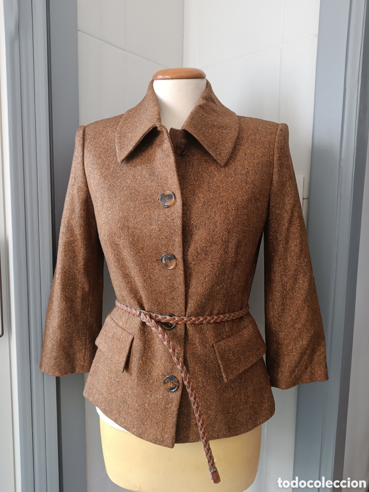 Vintage: Chaqueta mangas tres cuartos - Foto 1