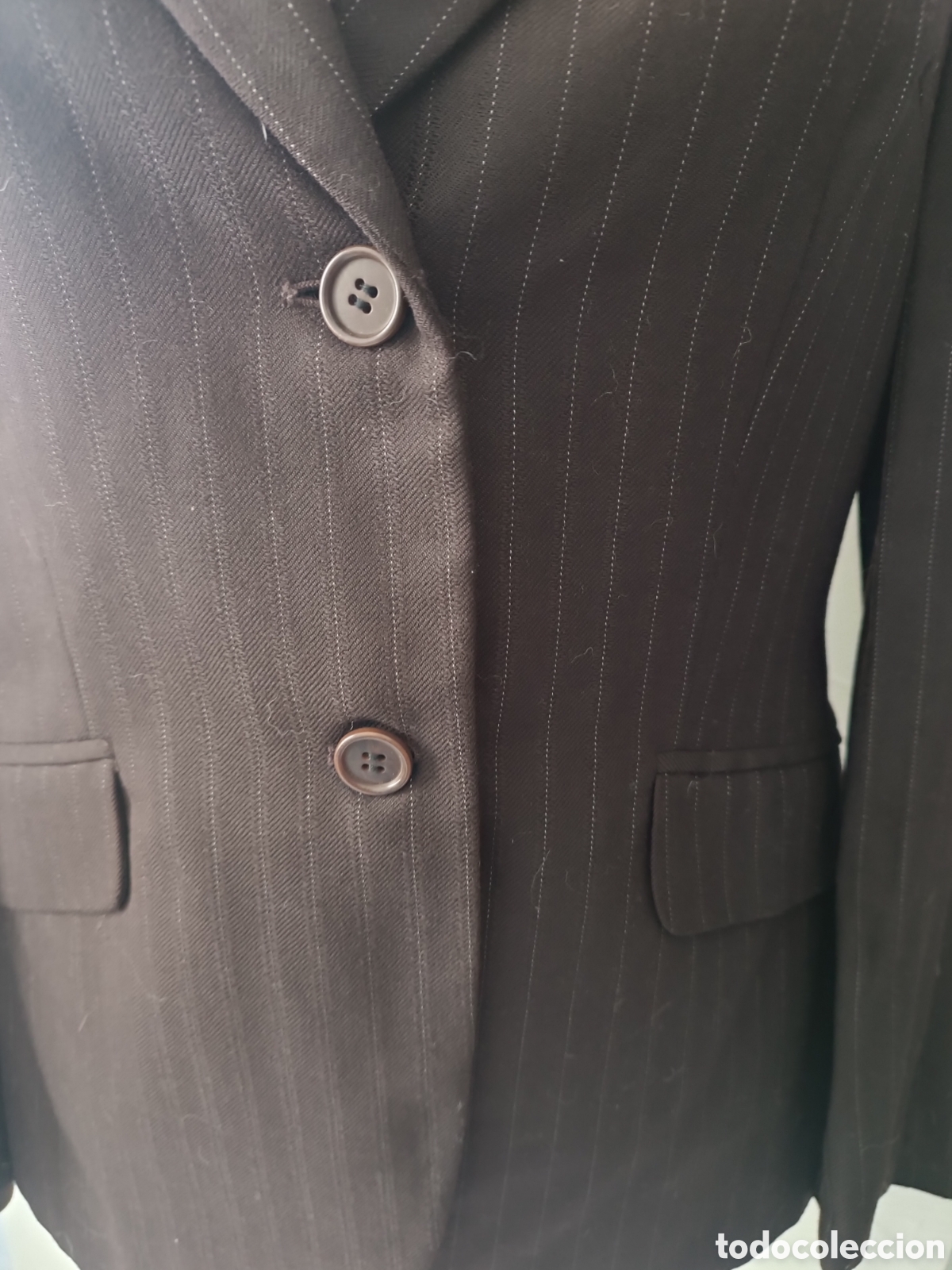 Vintage: Chaqueta tintoretto marr&oacute;n - Foto 6
