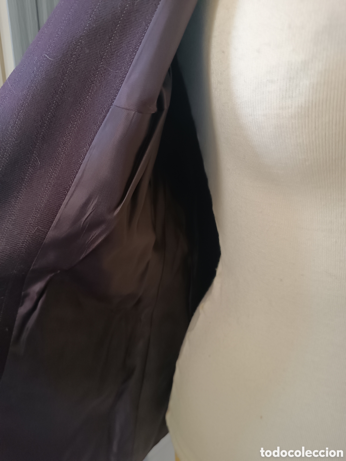 Vintage: Chaqueta tintoretto marr&oacute;n - Foto 7