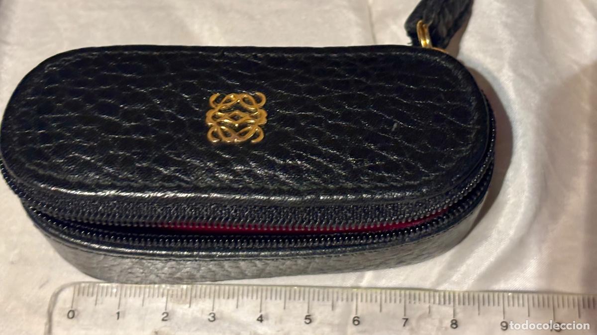Vintage: Estuche de piel Loewe para l&aacute;piz de labios - Foto 1
