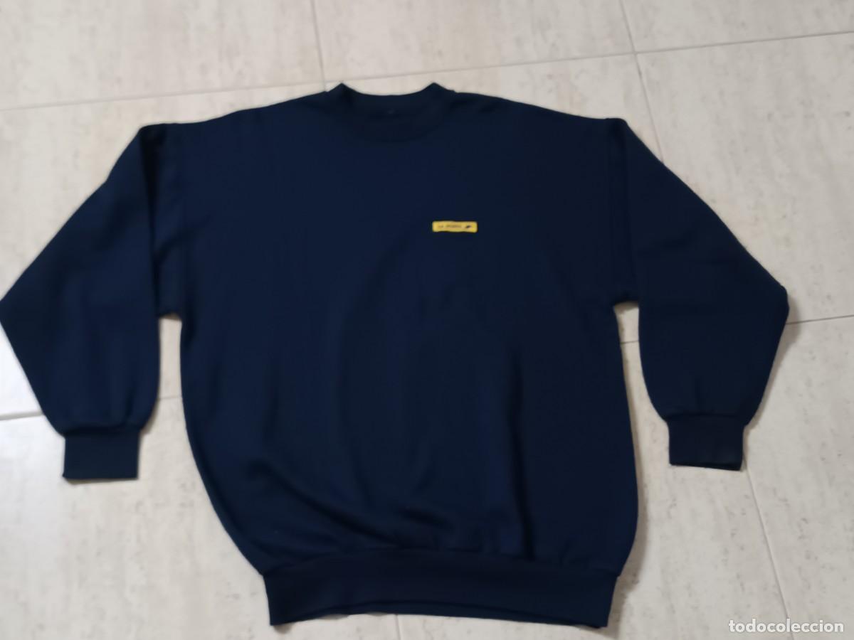 Vintage: SUDADERA LA POSTE (SERVICIO POSTAL FRANC&Eacute;S) . TALLA XL - Foto 1