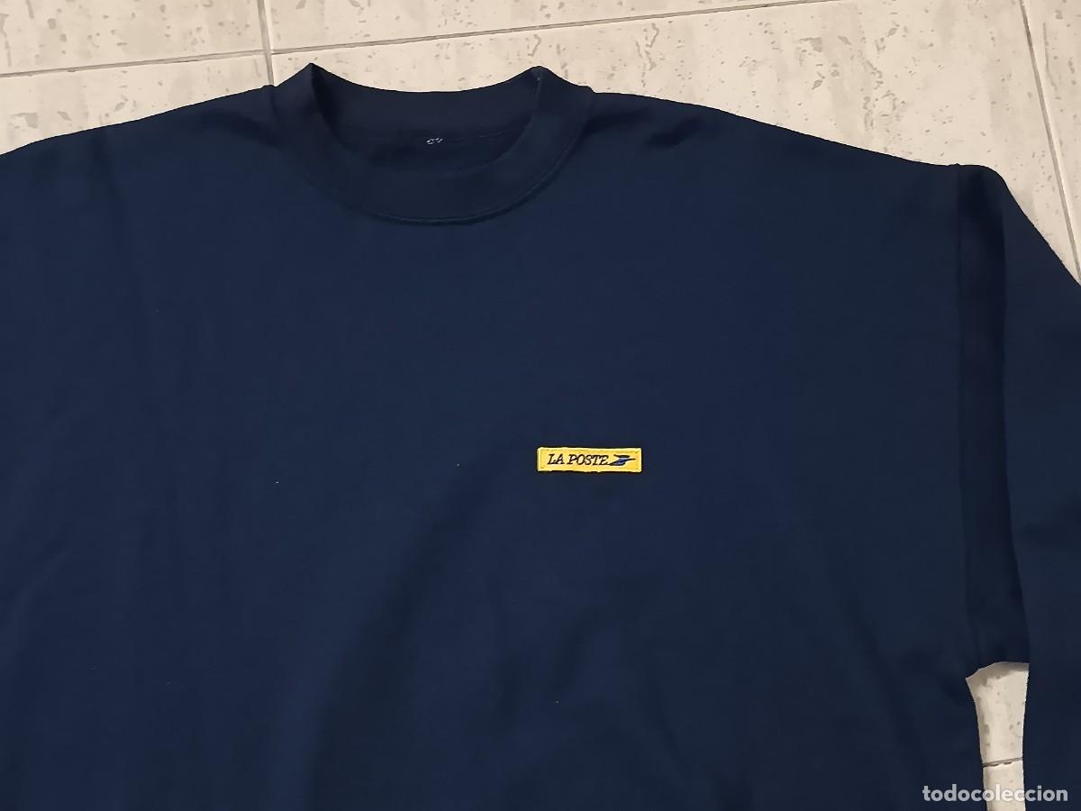 Vintage: SUDADERA LA POSTE (SERVICIO POSTAL FRANC&Eacute;S) . TALLA XL - Foto 2