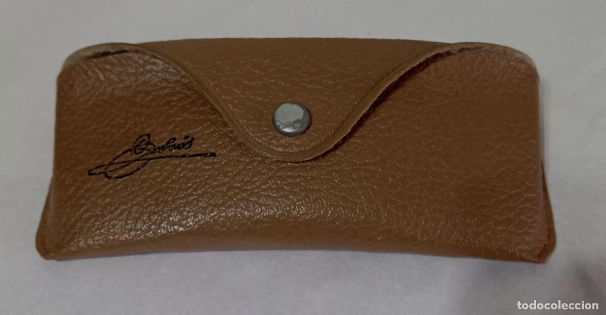 Vintage: FUNDA MARR&Oacute;N PARA GAFAS RAYBAN - Foto 1