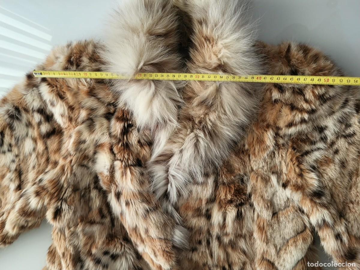 Vintage: Abrigo de piel de lince - Foto 5