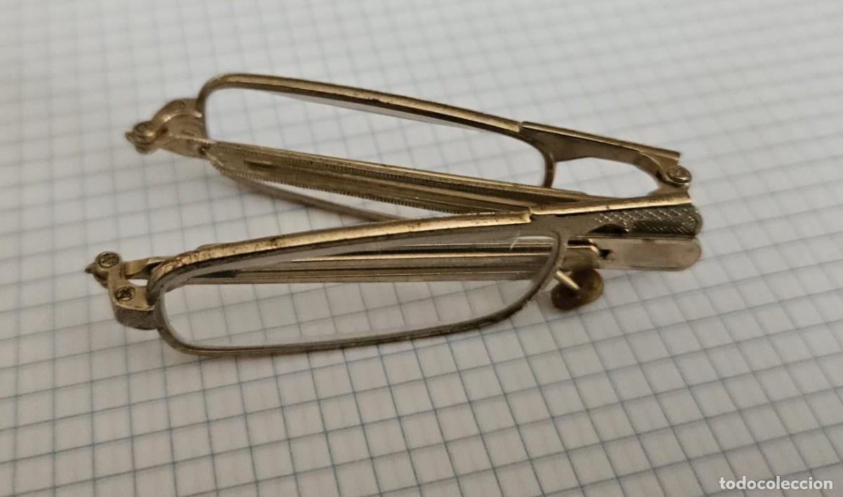 Vintage: GAFAS VINTAGEB DORADAS PLEGABLES - Foto 2