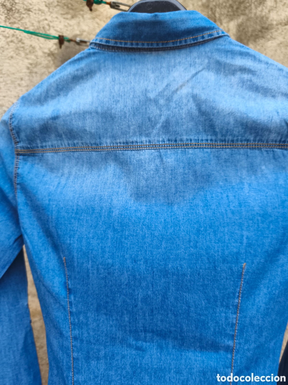 Vintage: Camisa vaquera 100% algod&oacute;n - Foto 7