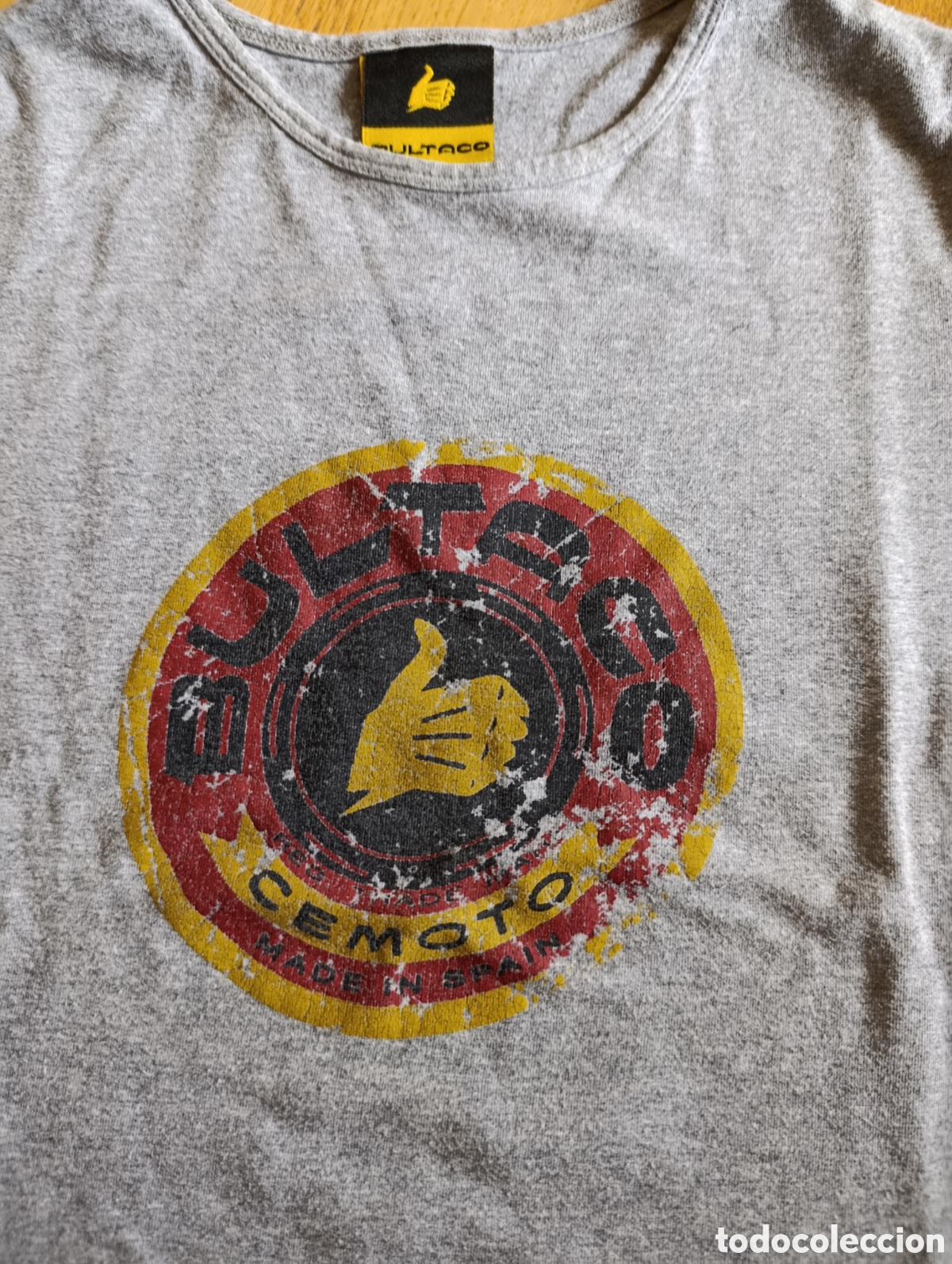 Vintage: Camiseta Bultaco con angrama - Foto 1