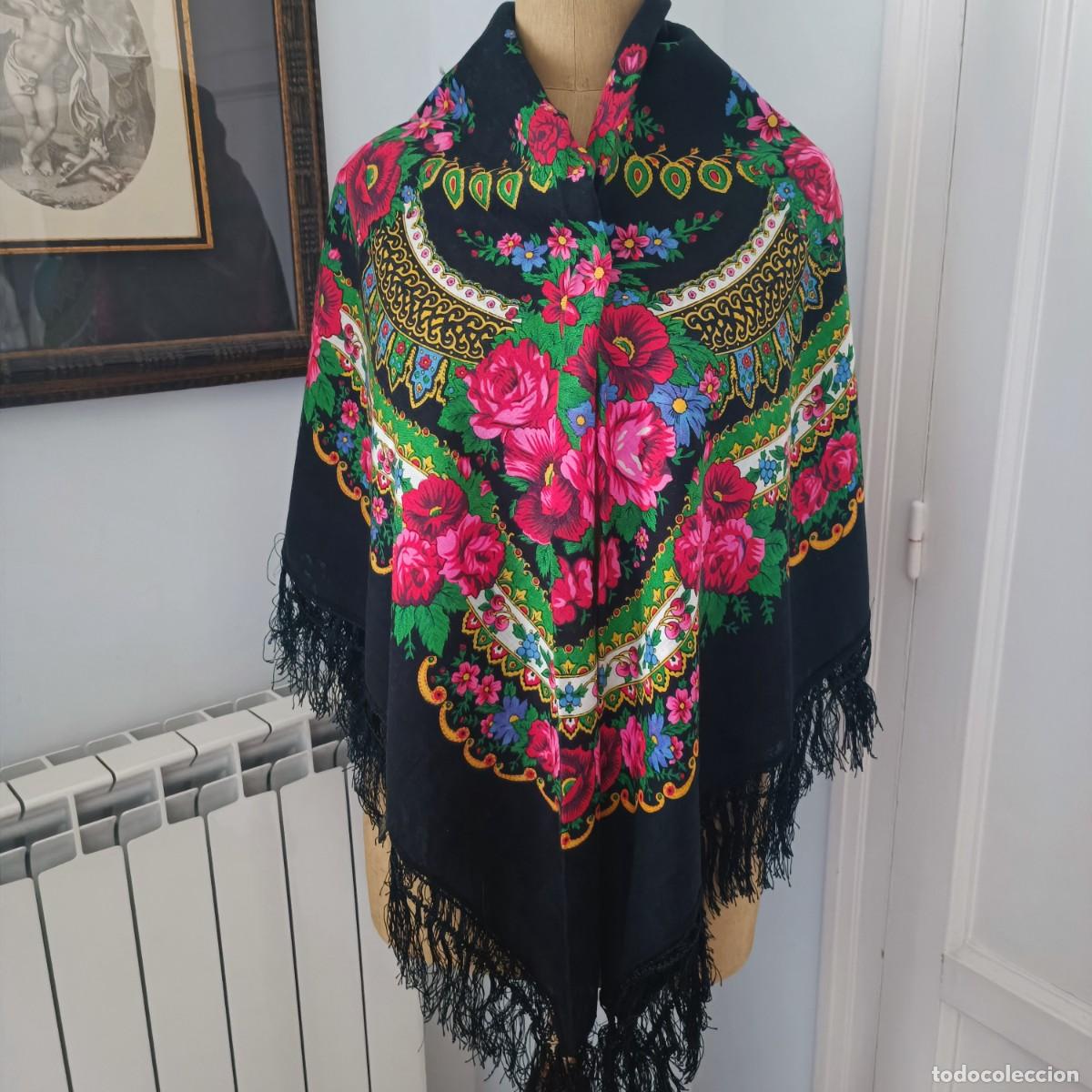 Vintage: PA&Ntilde;UELO-MANT&Oacute;N INDUMENTARIA TRADICIONAL - Foto 2