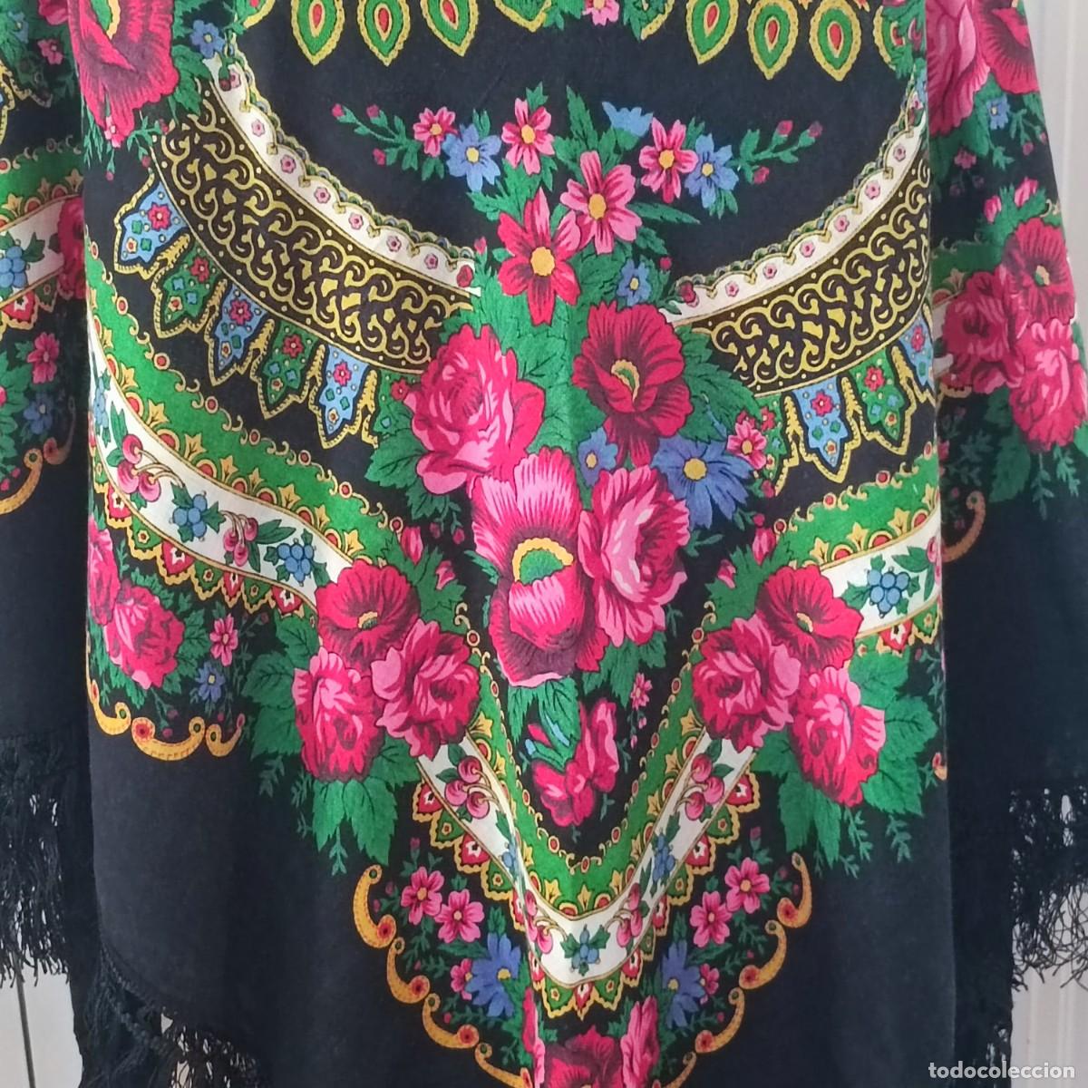 Vintage: PA&Ntilde;UELO-MANT&Oacute;N INDUMENTARIA TRADICIONAL - Foto 6