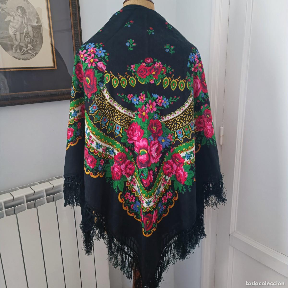 Vintage: PA&Ntilde;UELO-MANT&Oacute;N INDUMENTARIA TRADICIONAL - Foto 9
