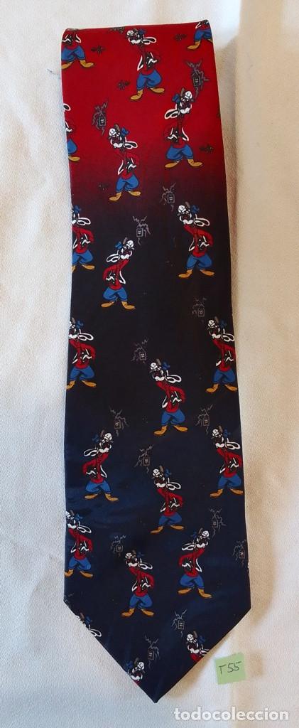 Vintage: Corbata Mickey Disney. Perro Goofy - Foto 1
