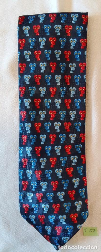 Vintage: Corbata con estampado ratones - Foto 1