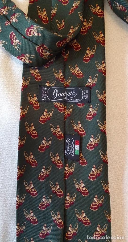 Vintage: Corbata con estampado Juangis, Barcelona - Foto 2