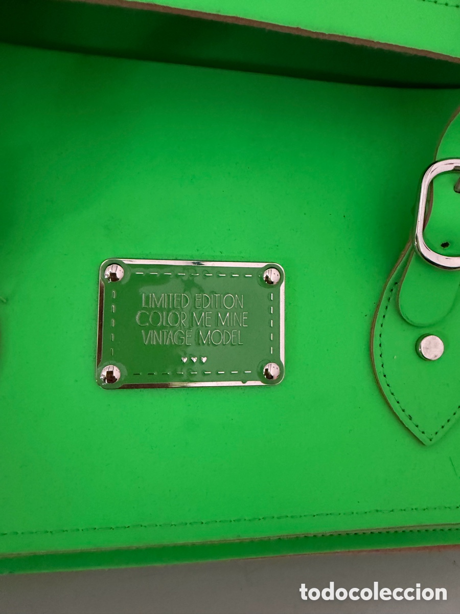 Vintage: Bolso Vintage verde ne&oacute;n - Foto 3