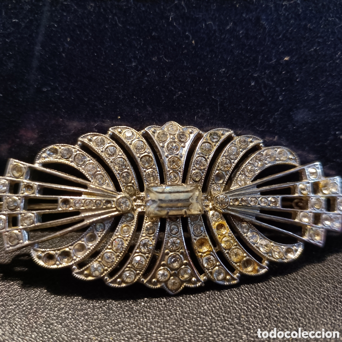 Vintage: Broche de bisuter&iacute;a antiguo. - Foto 2