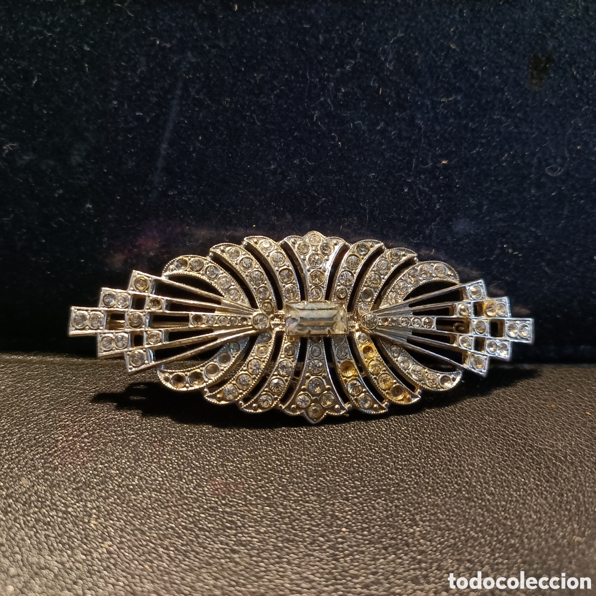 Vintage: Broche de bisuter&iacute;a antiguo. - Foto 1