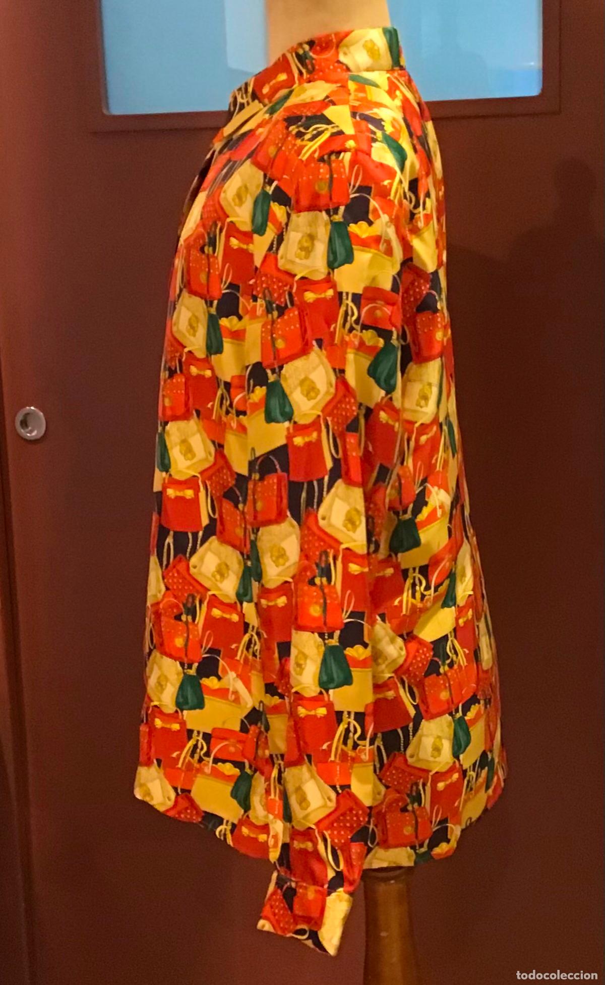 Vintage: CAMISA DE SE&Ntilde;ORA A&Ntilde;OS 80 - Foto 3