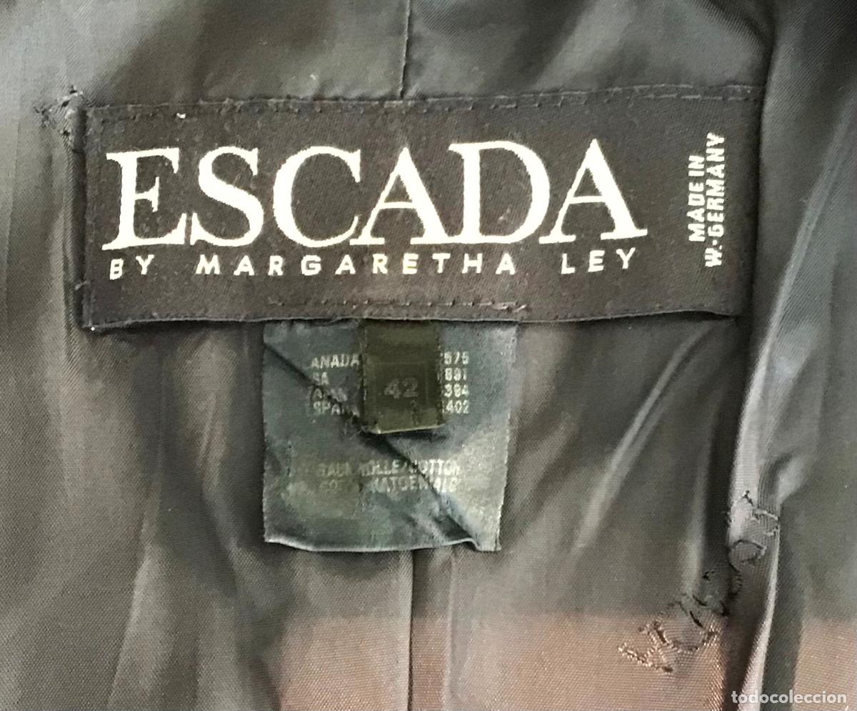 Vintage: ESCADA, AMERICANA A&Ntilde;OS 80 - Foto 5