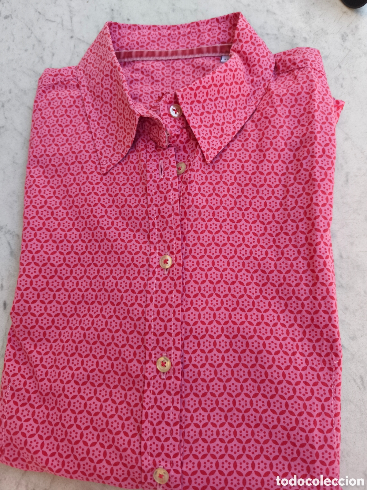 Vintage: Camisa Pia Jansen, impecable - Foto 2