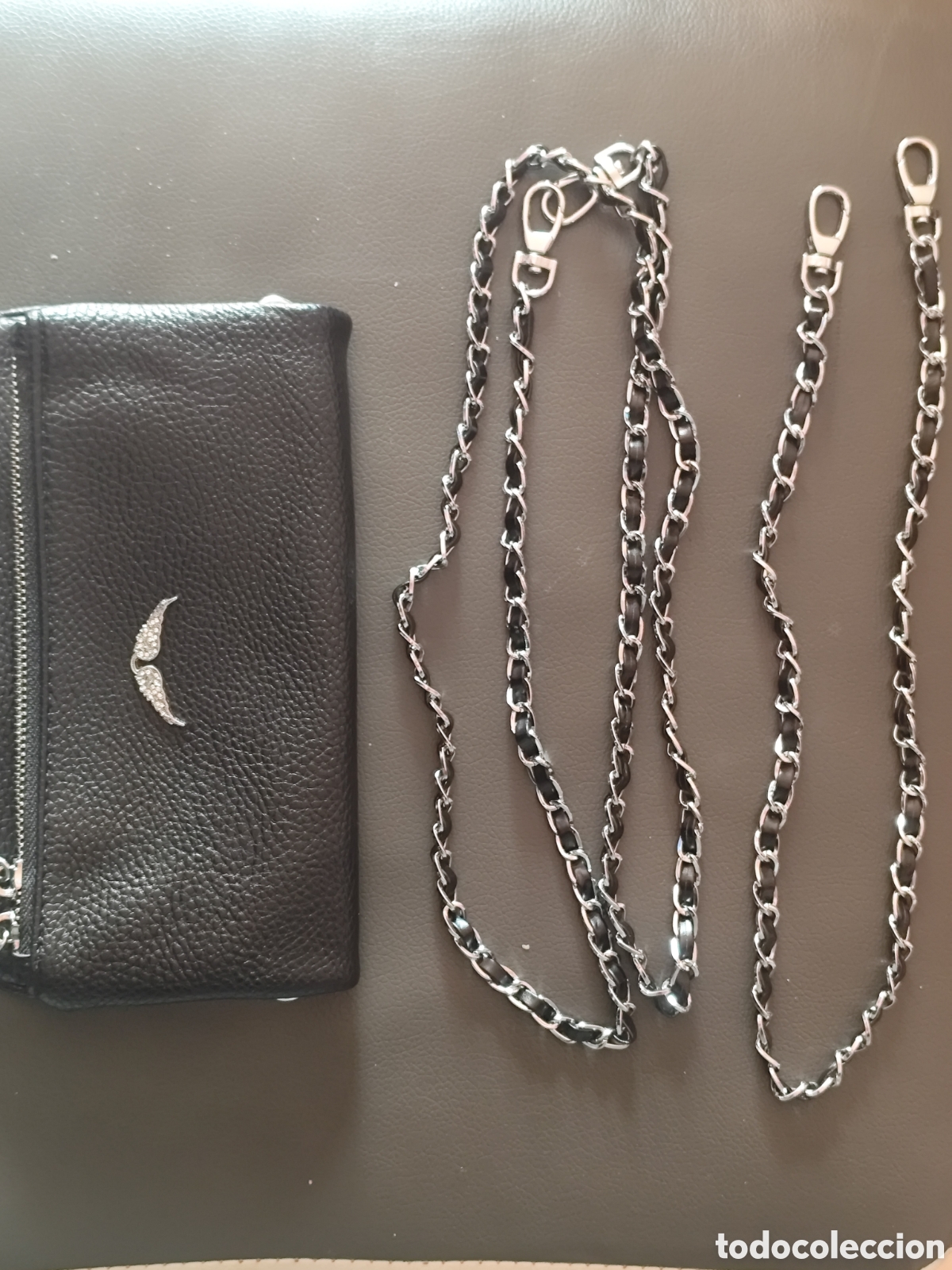 Vintage: bolso zadig negro nuevo - Foto 4