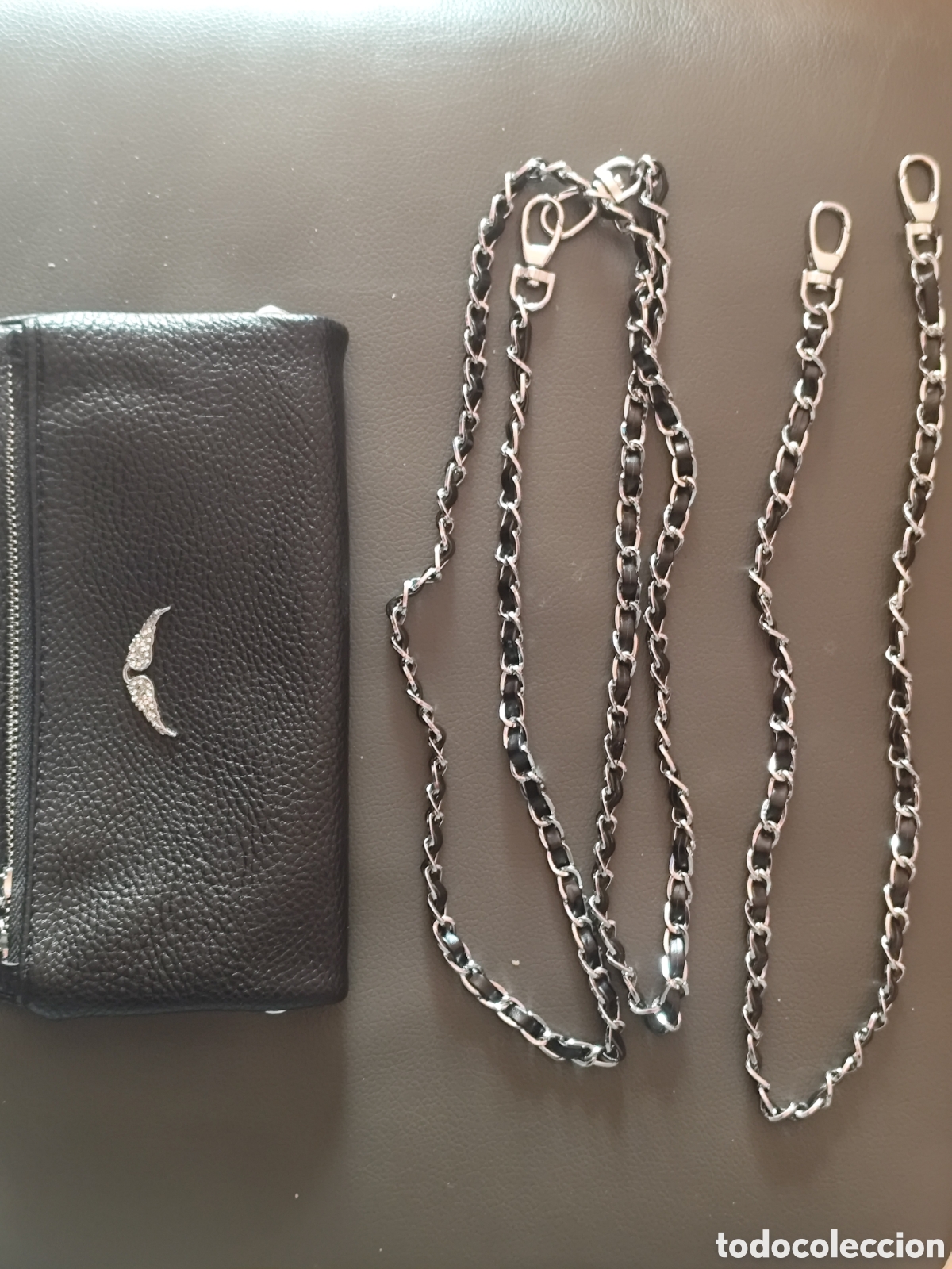 Vintage: bolso zadig negro nuevo - Foto 5