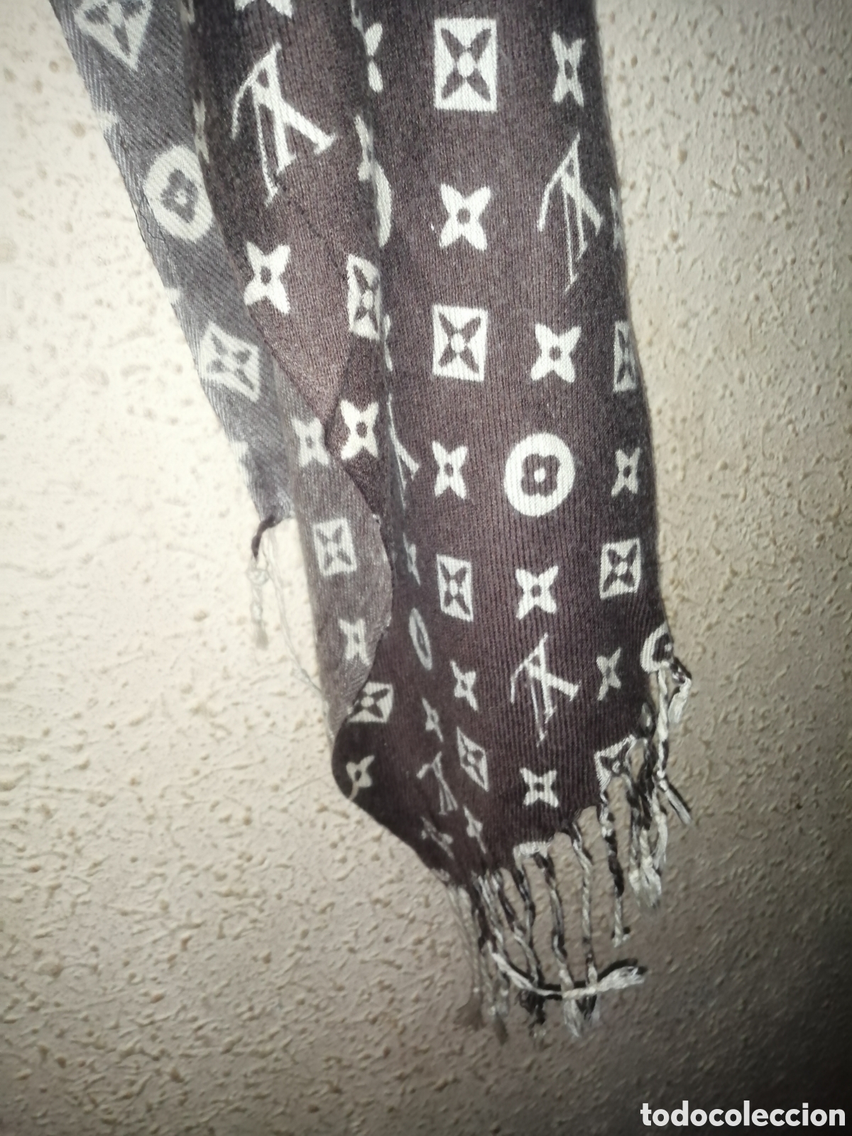 Vintage: Bufanda con estampado Louis Vuitton - Foto 3
